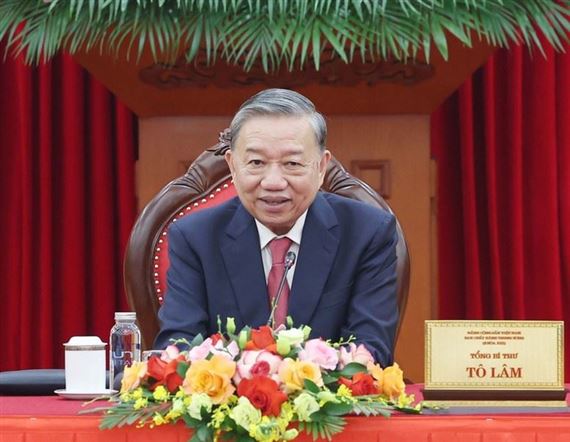 Tổng Bí thư Tô Lâm và Tổng thống Hoa Kỳ Donald Trump điện đàm