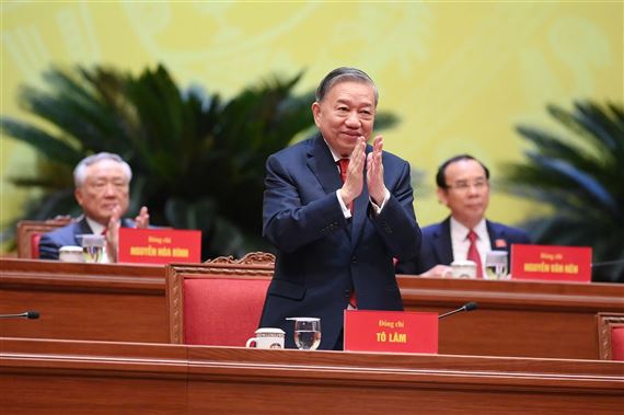 Ông Tô Lâm tái đắc cử Tổng Bí thư