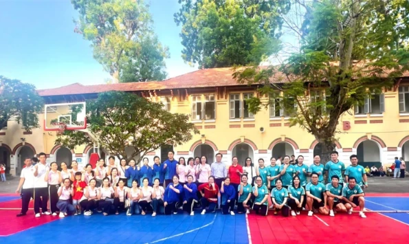 Trường THCS Hà Huy Tập (phường Gia Định): Thắp sáng phong trào thể thao học đường, bồi đắp nền tảng thể chất vững bền