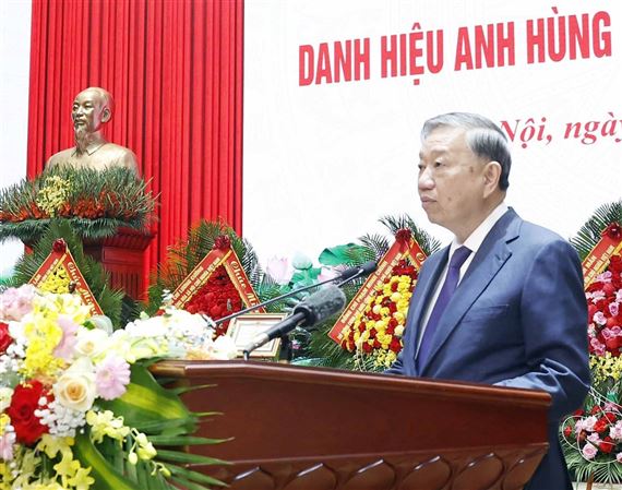 Tổng Bí thư: Đổi mới, hoàn thiện phương thức bảo đảm hậu cần, kỹ thuật