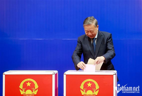 Toàn bộ 34 tỉnh, thành đều đạt trên 99% cử tri đi bầu cử