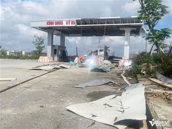 Bến xe 250 tỷ đồng xây dựng xong giai đoạn 1 rồi đắp chiếu