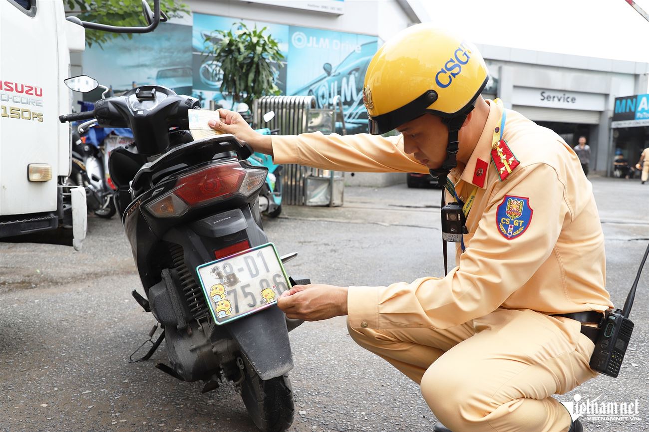 Tài xế che biển né camera AI, Cục CSGT đề xuất tăng nặng mức xử phạt