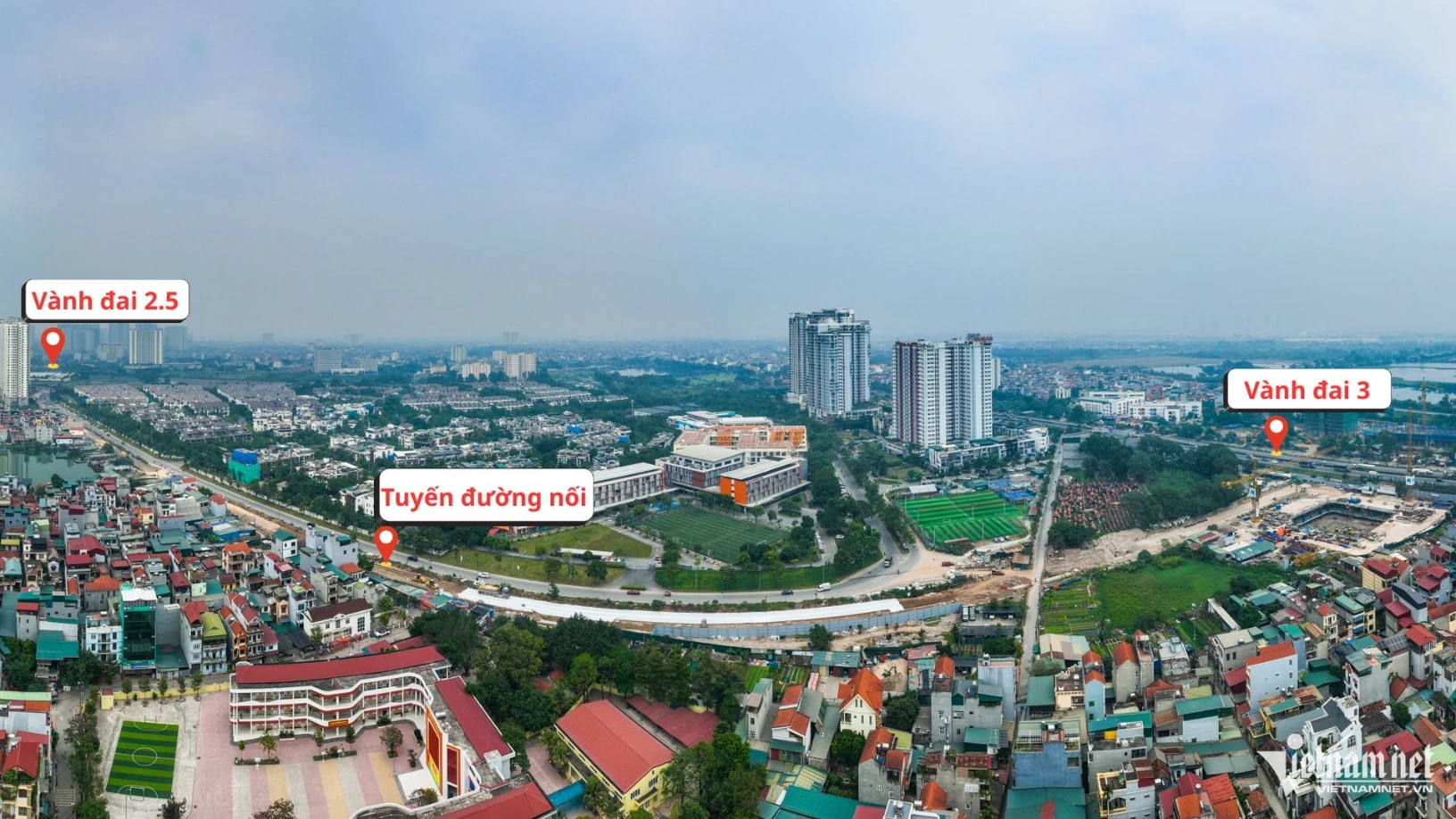 Chủ tịch Hà Nội thúc tiến độ các dự án Vành đai 2,5 và 3,5