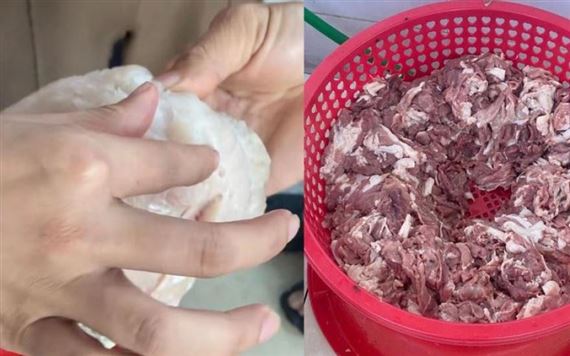Xôn xao bếp ăn học sinh tiểu học ở Hà Nội nhập cá ươn, thịt bốc mùi