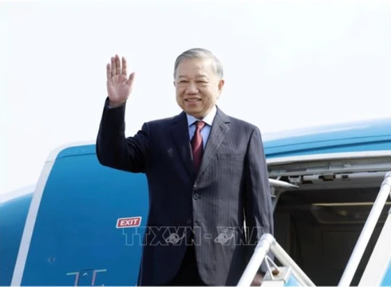 Tổng Bí thư, Chủ tịch nước Tô Lâm lên đường thăm cấp Nhà nước tới Cộng hòa Ấn Độ
