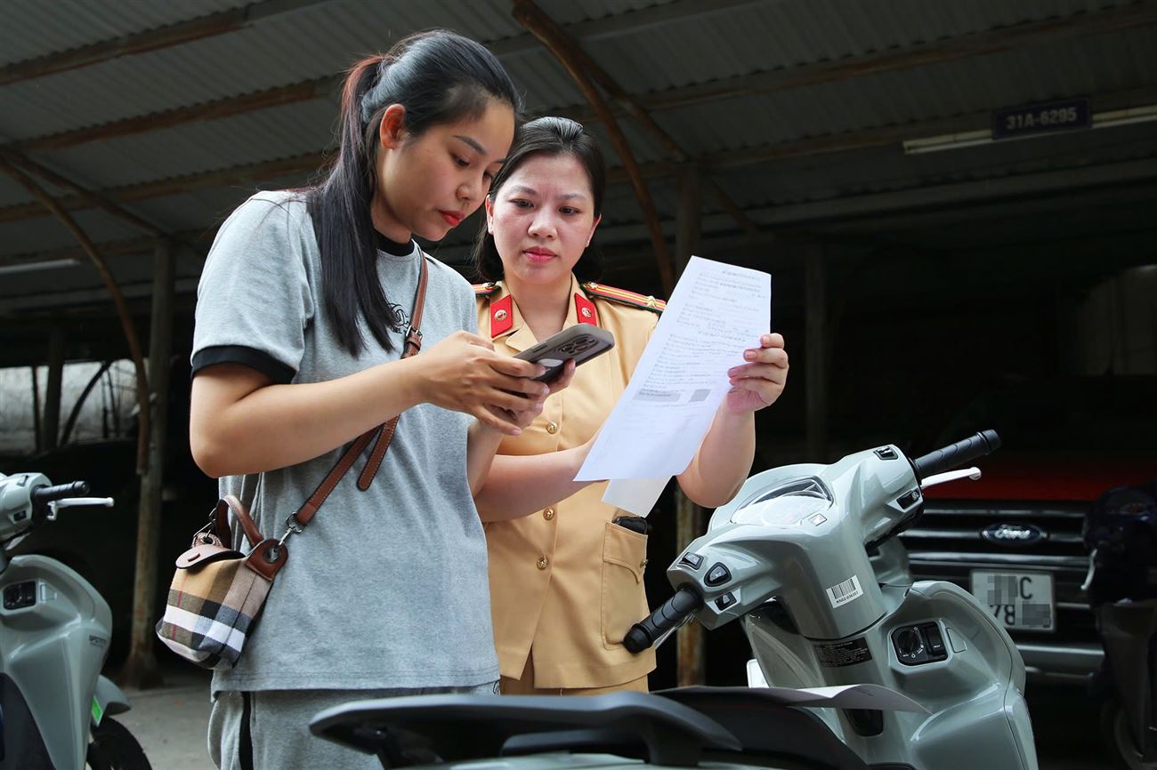 Được đăng ký xe tại tất cả Công an cấp xã trong tỉnh, thành phố