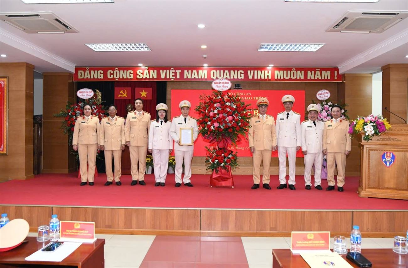 Cục CSGT ra mắt Phòng Quản lý, khai thác, xử lý, vận hành dữ liệu và chuyển đổi số