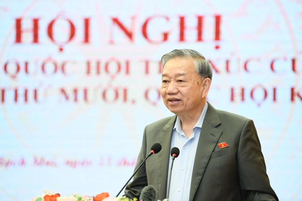 Tổng Bí thư nêu những nhiệm vụ ưu tiên của đất nước trong nhiệm kỳ tới