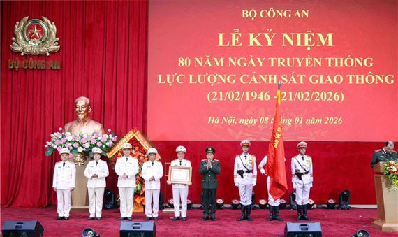Cục CSGT kỷ niệm 80 năm ngày thành lập và đón nhận Huân chương Quân công hạng Nhất