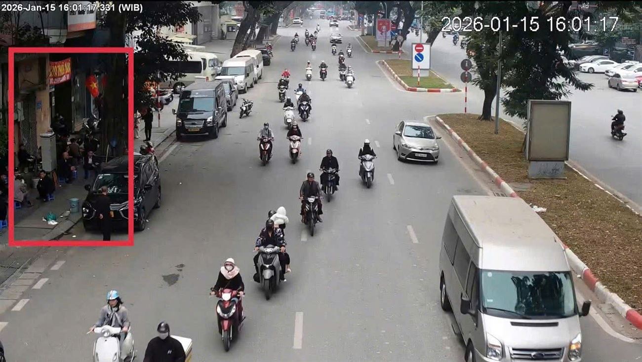 Camera AI ở Hà Nội soi lỗi đổ rác, lấn chiếm vỉa hè để phạt nguội